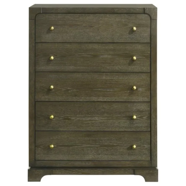 Gran Park Chest of Drawers Dark Cocoa By Coaster Furniture - Image 2