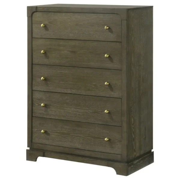 Gran Park Chest of Drawers Dark Cocoa By Coaster Furniture - Image 3
