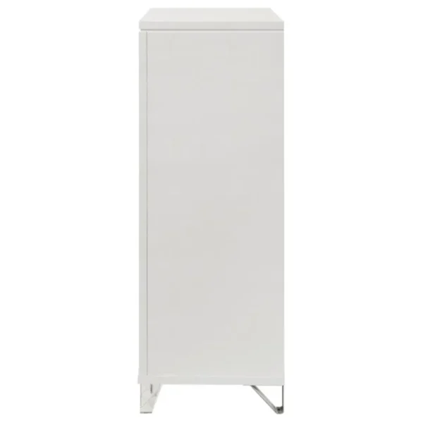 Marmore 5 Drawer White Chest By Coaster Furniture - Image 4