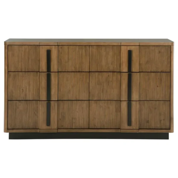 Terrace 6 Drawer Ash Brown Dresser Cabinet By Coaster Furniture - Image 2