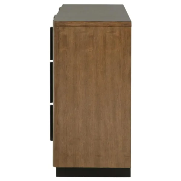 Terrace 6 Drawer Ash Brown Dresser Cabinet By Coaster Furniture - Image 4