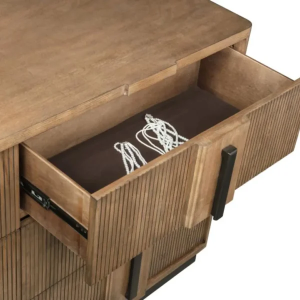 Terrace 6 Drawer Ash Brown Dresser Cabinet By Coaster Furniture - Image 7