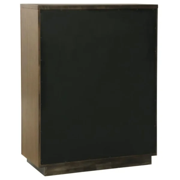 Terrace 5 Drawer Ash Brown Chest By Coaster Furniture - Image 4