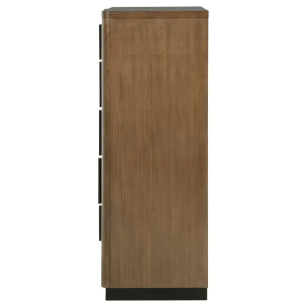 Terrace 5 Drawer Ash Brown Chest By Coaster Furniture - Image 6