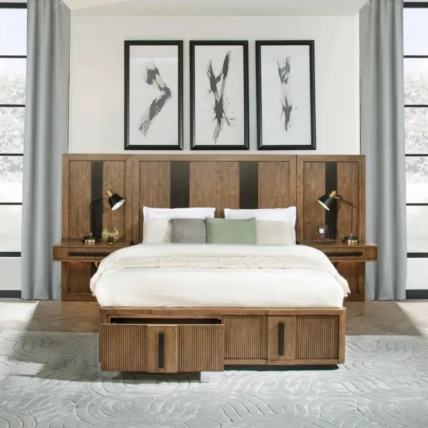 Terrace 6 Piece Bedroom Set By Coaster Furniture - Image 2