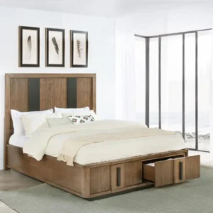 Terrace Wood Bed Frame with Storage By Coaster Furniture
