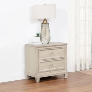 Pembroke Washed Oak Nightstand By Coaster Furniture