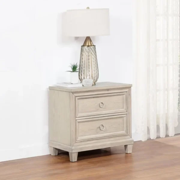 Pembroke Washed Oak Bedroom Set By Coaster Furniture - Image 3