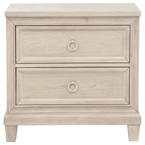 Pembroke Washed Oak Nightstand By Coaster Furniture - Image 2