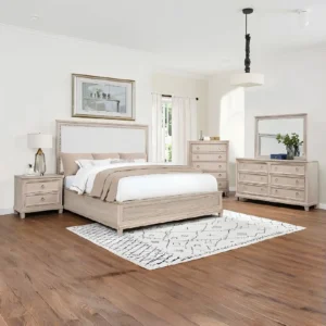 Pembroke Washed Oak Bedroom Set By Coaster Furniture