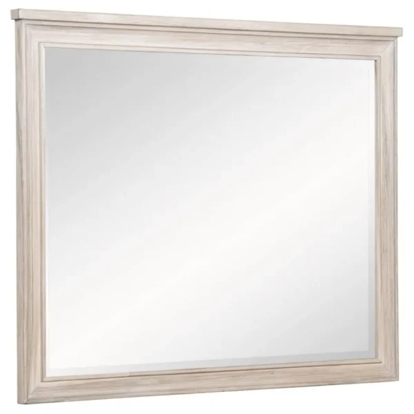 Pembroke Dresser Mirror Washed Oak By Coaster Furniture - Image 2