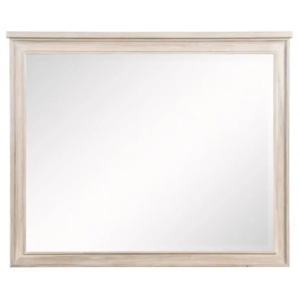 Pembroke Dresser Mirror Washed Oak By Coaster Furniture - Image 3