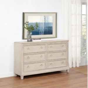 Pembroke Dresser Cabinet Washed Oak By Coaster Furniture