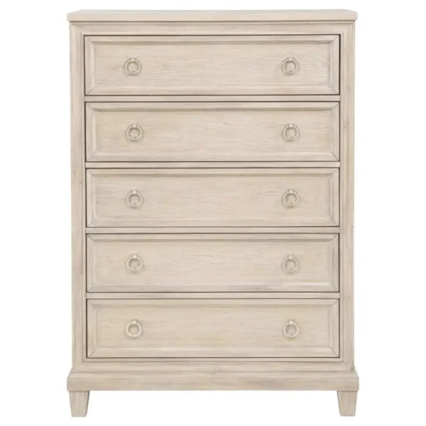 Pembroke Chest of Drawers Washed Oak By Coaster Furniture - Image 3