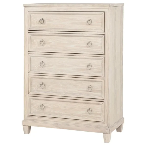 Pembroke Chest of Drawers Washed Oak By Coaster Furniture - Image 4