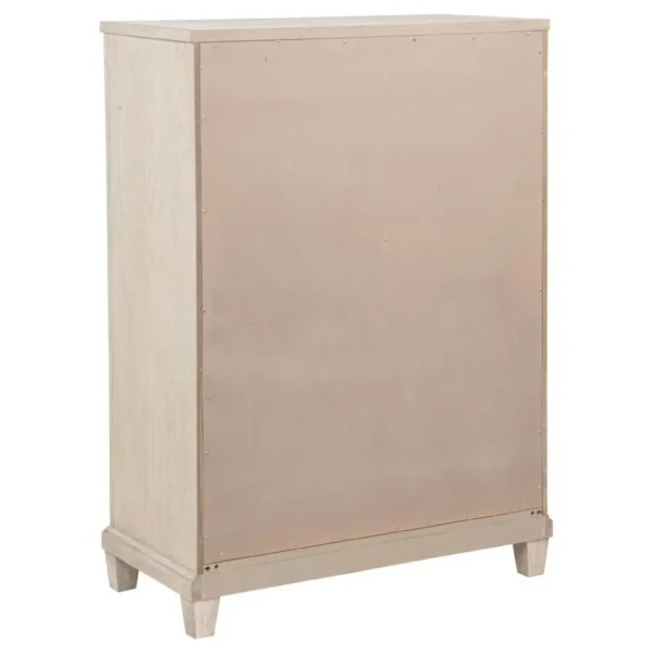 Pembroke Chest of Drawers Washed Oak By Coaster Furniture - Image 6
