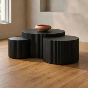 Narella 3pc Coffee Table Set by Furniture of America