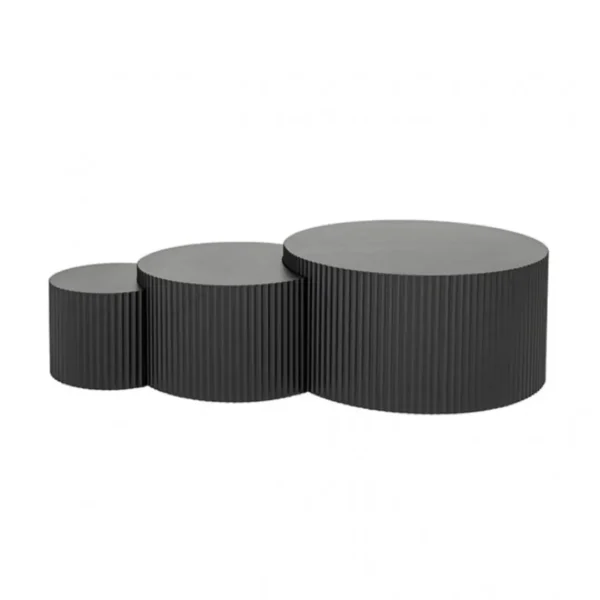 Narella 3pc Coffee Table Set by Furniture of America - Image 3