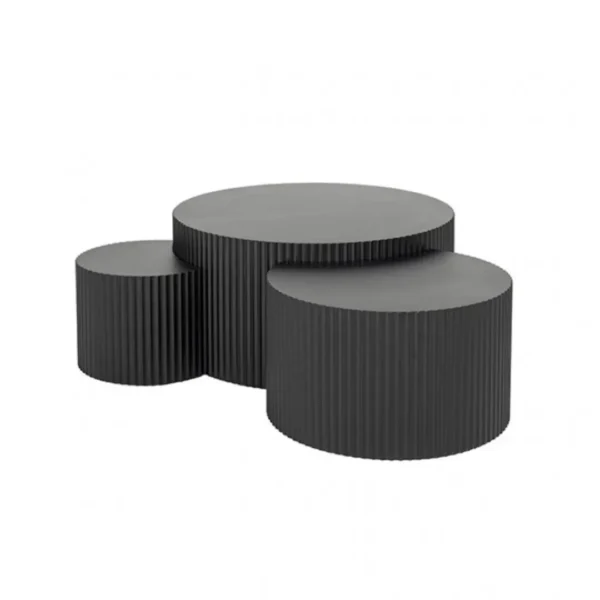 Narella 3pc Coffee Table Set by Furniture of America - Image 4