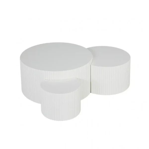 Narella 3pc Coffee Table Set by Furniture of America - Image 6