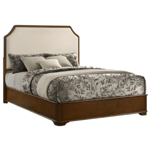 Garland 58-Inch Queen Wood Upholstered Bed By Coaster Furniture - Image 2