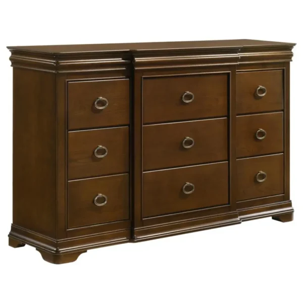 Garland 9 Drawer Traditional Wood Dresser By Coaster Furniture - Image 2