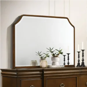 Garland Dresser Mirror Brown Cherry By Coaster Furniture