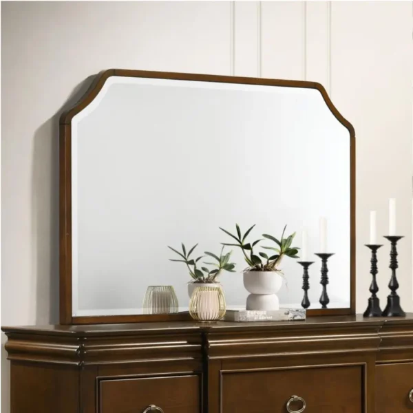 Garland Queen Bedroom Set Brown Cherry By Coaster Furniture - Image 6