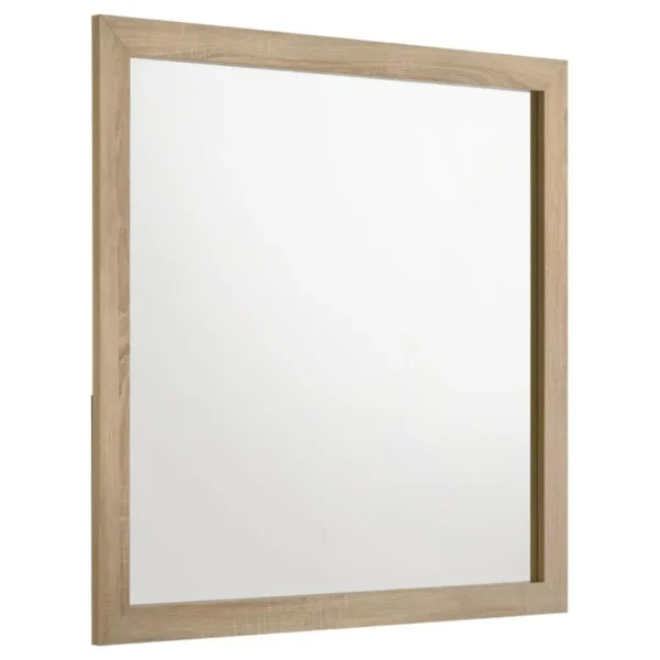 Arielle Dresser Mirror Light Oak By Coaster Furniture - Image 2