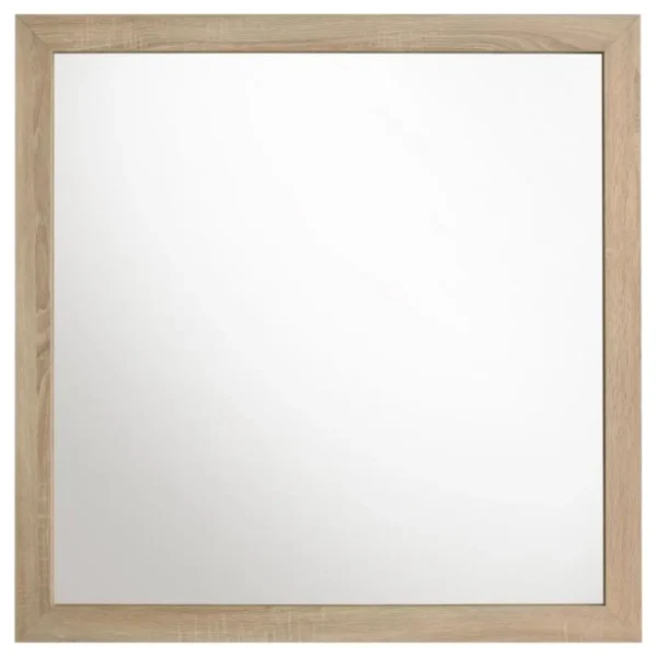 Arielle Dresser Mirror Light Oak By Coaster Furniture - Image 3