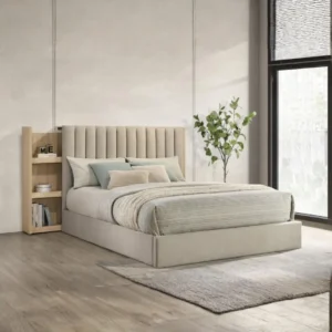 Arielle Upholstered Bookcase Bed By Coaster Furniture
