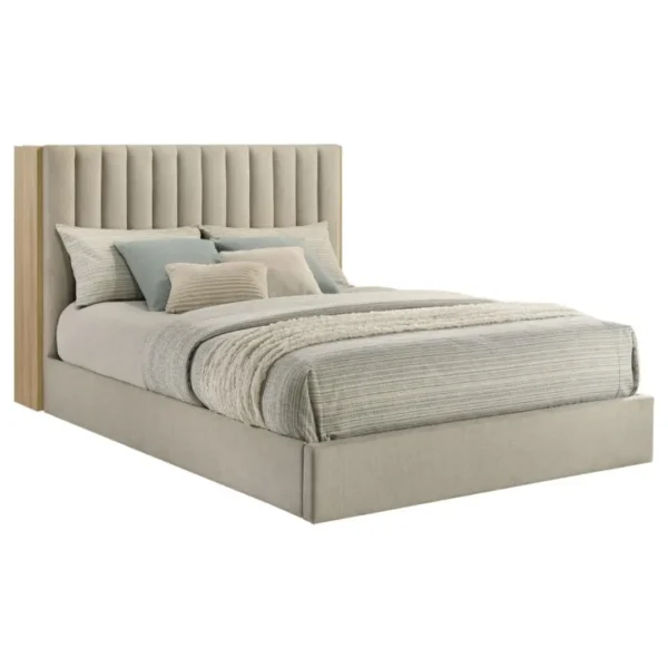 Arielle Upholstered Bookcase Bed By Coaster Furniture - Image 3