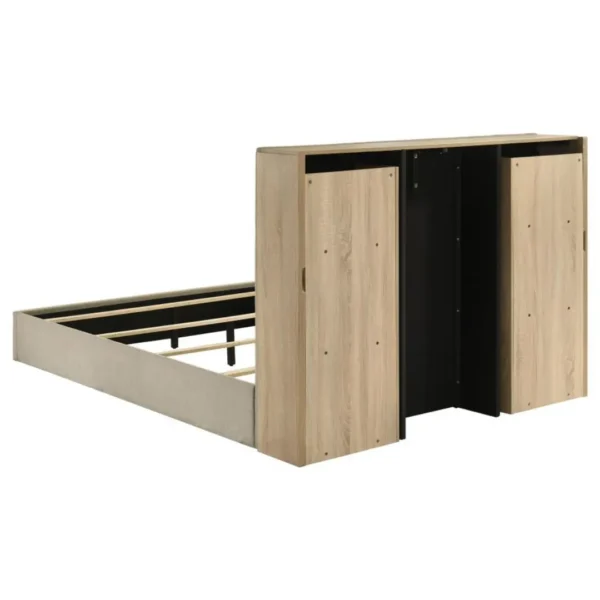 Arielle Upholstered Bookcase Bed By Coaster Furniture - Image 9