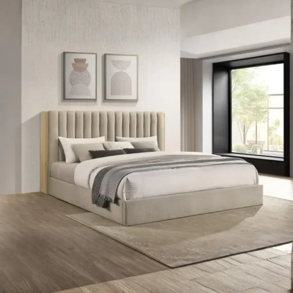 Arielle 5 Piece Bedroom Set Light Oak By Coaster Furniture - Image 2