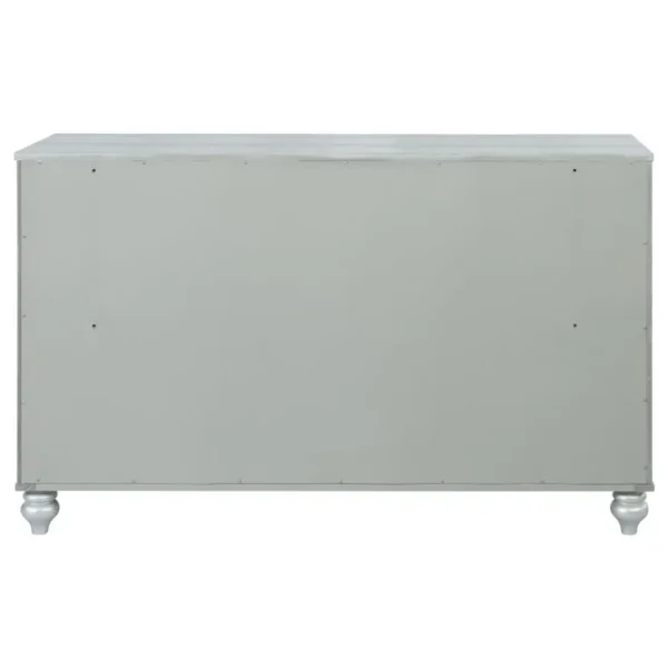Gunnison 6 Drawer Silver Metallic Dresser By Coaster Furniture - Image 6
