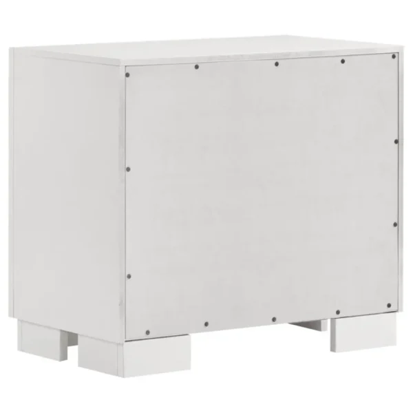 Jessica 2 Drawer Contemporary Nightstand By Coaster Furniture - Image 5