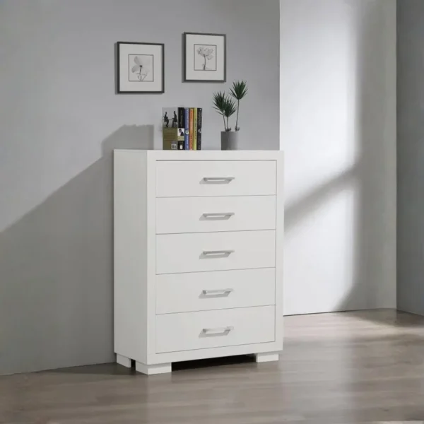 Jessica Contemporary 6-Piece Bedroom Set By Coaster Furniture - Image 5