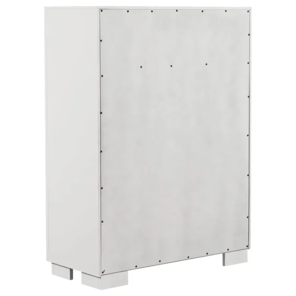 Jessica 5 Drawer Contemporary Chest By Coaster Furniture - Image 6