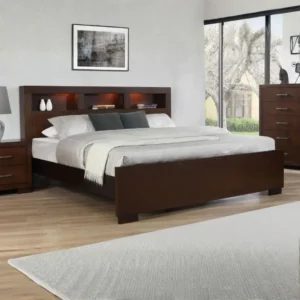 Jessica Cappuccino Storage Bookcase Bed By Coaster Furniture