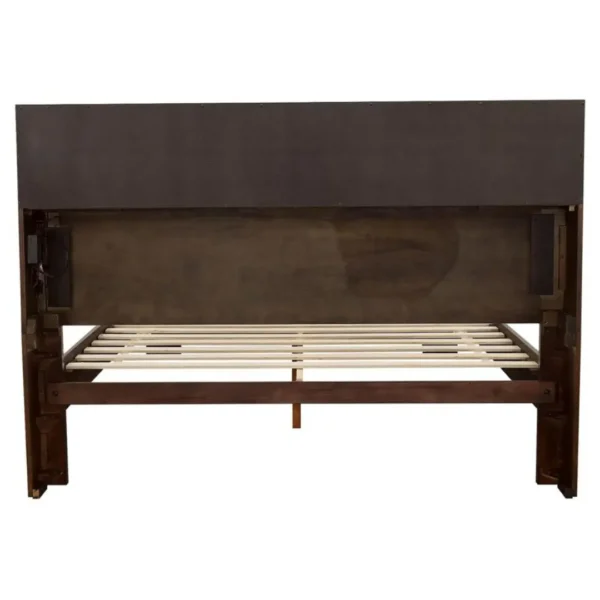 Jessica Cappuccino Storage Bookcase Bed By Coaster Furniture - Image 6