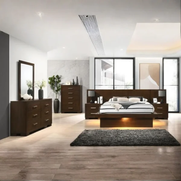 Jessica Contemporary 6-Piece Bedroom Set By Coaster Furniture - Image 8