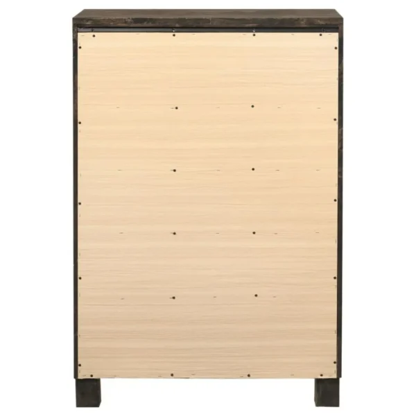 Woodmont Rustic Golden Brown Chest By Coaster Furniture - Image 6