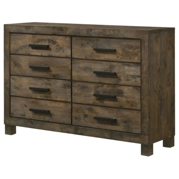 Woodmont 8 Drawer Dresser for Bedroom By Coaster Furniture - Image 3