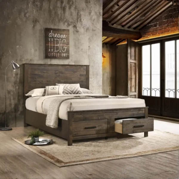 Woodmont Bed Frame with Storage Wood By Coaster Furniture - Image 8