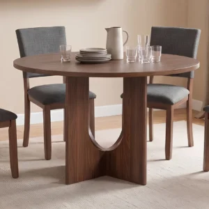 Oberto Round Dining Table by Furniture of America
