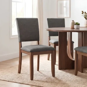 Oberto Solid Wood Side Chair (4/CTN) by Furniture of America