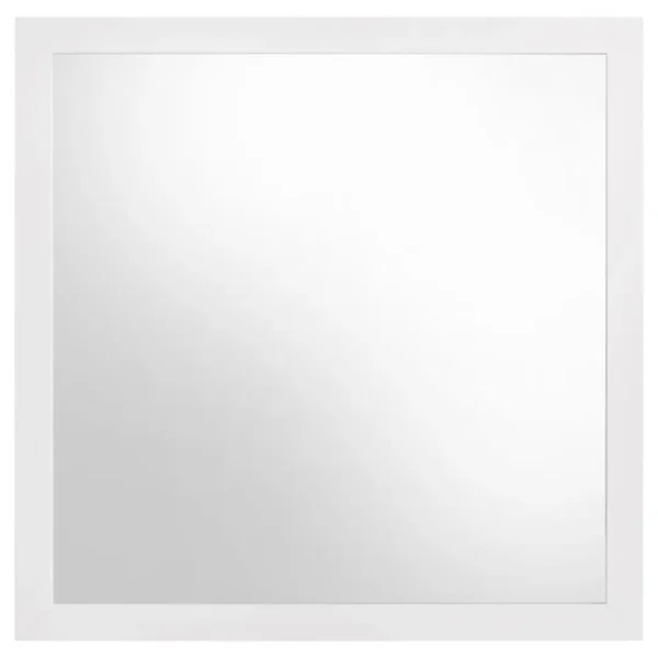Ines White High Gloss Dresser Mirror By Coaster Furniture - Image 3