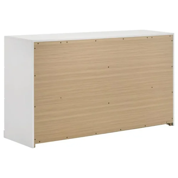 Ines White High Gloss Dresser By Coaster Furniture - Image 5