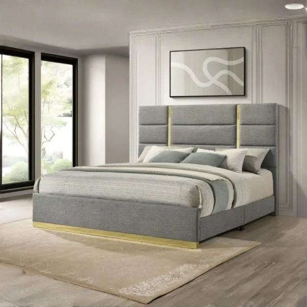 Ines 5 Piece Contemporary Bedroom Set By Coaster Furniture - Image 2