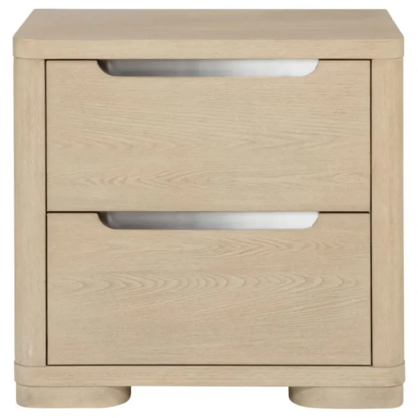 Ladera Light Elm Nightstand By Coaster Furniture - Image 2